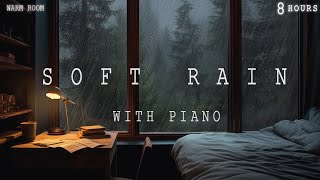 Download lagu 12 Hours - Relaxing Sleep Music - Soft Rain sleep - Deep Sleeping Music - Piano Chill | Warm Room mp3