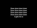 Blink 182 - Down Lyrics [HD]
