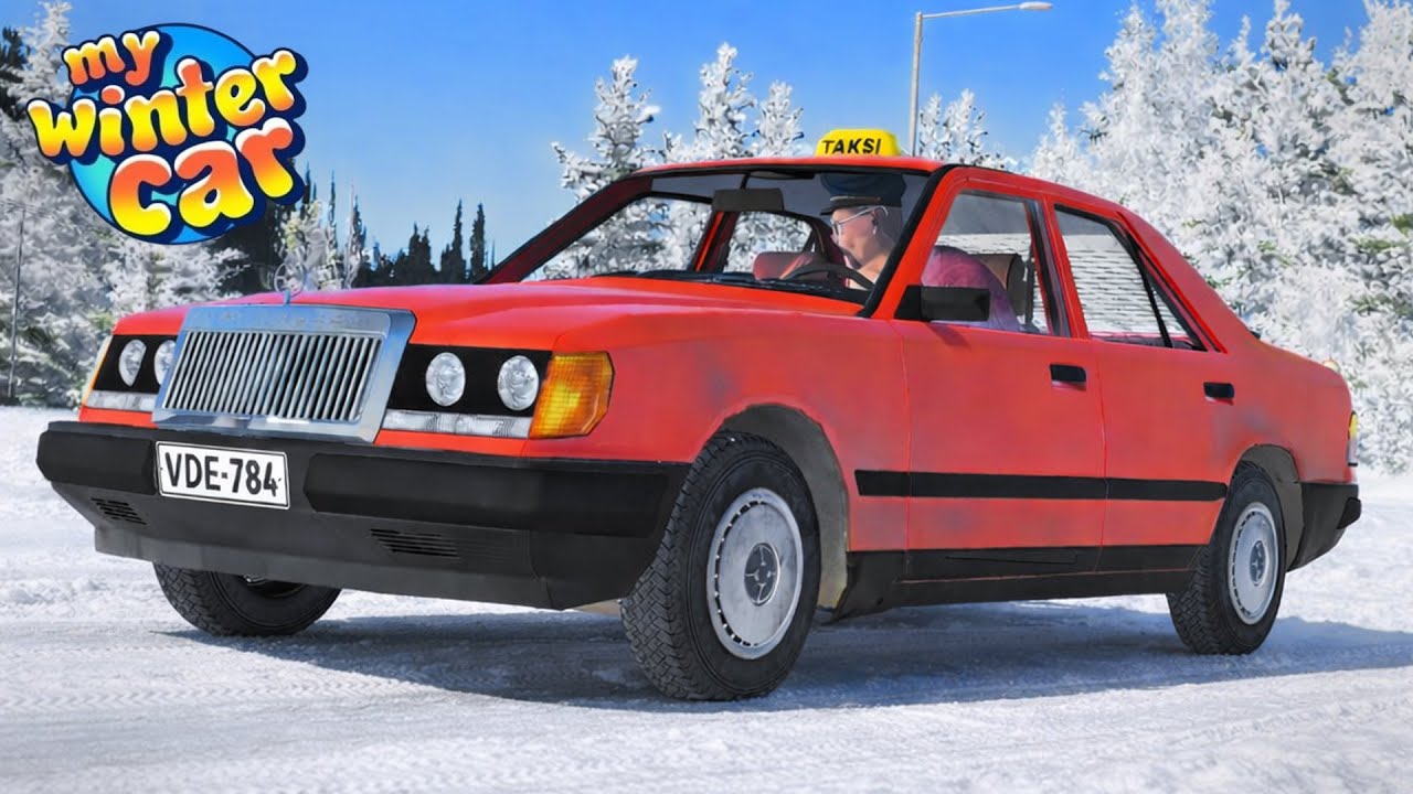 I Became a Taxi Driver in My Winter Car
