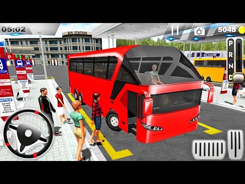 Bus, Police Car and Bike Driving in Open World Game - Android Gameplay #3