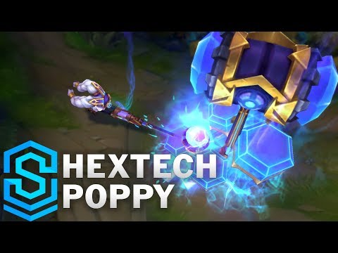 Hextech Poppy Skin Spotlight - Pre-Release - League of Legends