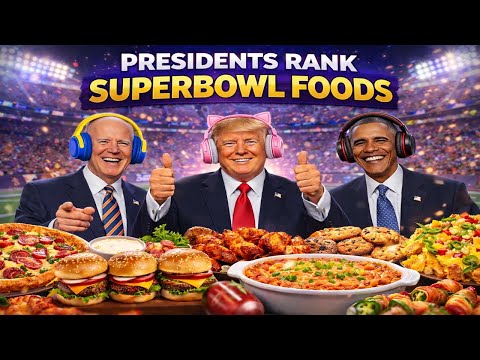 PRESIDENTS RANK BEST SUPERBOWL PARTY FOODS