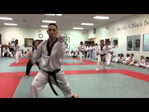 Black Belt Testing on 2nd Degree Forms