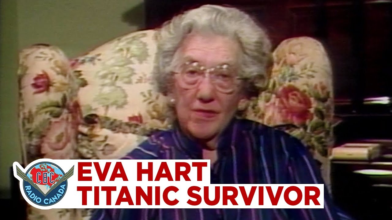 Eva Hart describes escaping the sinking Titanic, 1985 thumnail