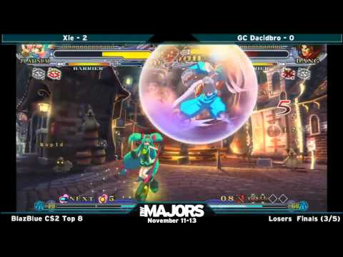 Northwest Majors Top 8 BlazBlue Continuum Shift 2 - Xie vs GC Dacidbro - Losers Finals