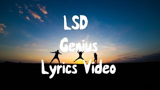 LSD - Genius (Lyrics) ft. Sia, Diplo, Labrinth🎤
