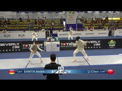Wuxi 2018 Fencing World Championships mf t16 GER vs CHN
