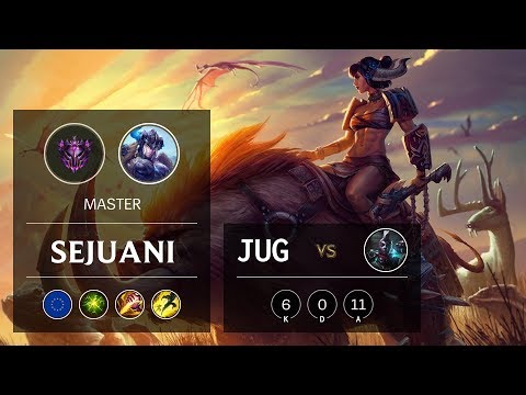 Sejuani Jungle vs Ekko - EUW Master Patch 9.21
