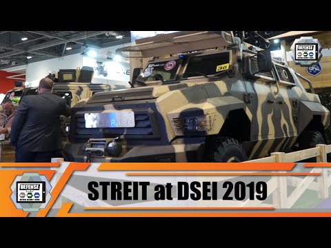DSEI 2019 Streit Group presents its full range of combat armored vehicles & armored boats London UK