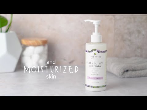 シアバターボディローション、リラックスラベンダー、250ml（8.5液量