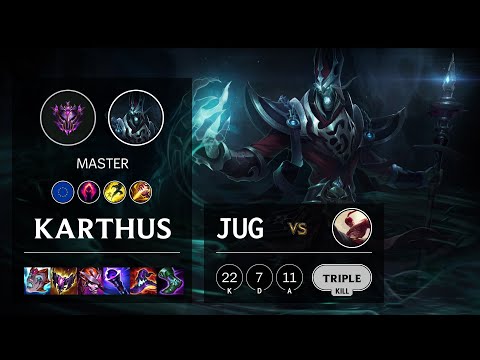 Karthus Jungle vs Lee Sin - EUW Master Patch 11.23