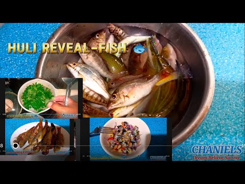 P2- SOLO -Hand line Fishing-Catch and cook- Huli Reveal- Eating 