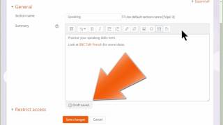 Adding and editing text  Learn Moodle 3 2