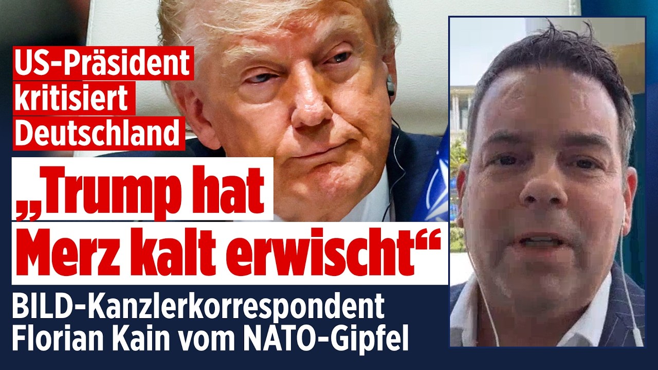 Nato-Gipfel in Ankara: Trump schimpft auf Verbündete! „Merz schlägt sich tapfer“ | Vertraulich-Clips