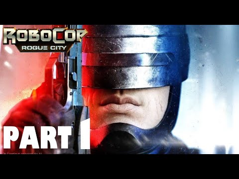 ROBOCOP ROGUE CITY PS5 Walkthrough Gameplay Part 1 - INTRO (FULL GAME)