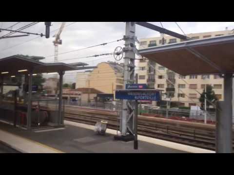 Le RER D ZACO et sa Z 20500 entre à Maisons-Alfort le 25/07/16