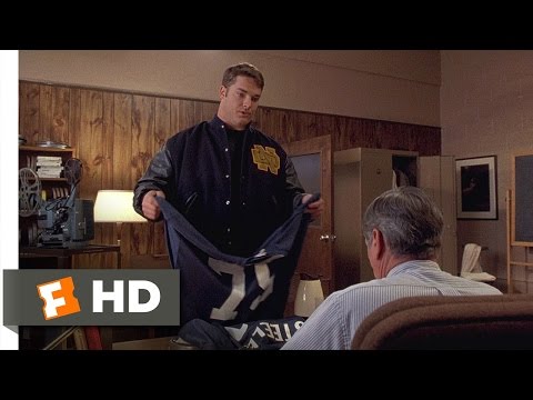 Rudy (5/8) Movie CLIP - This Is for Rudy, Coach (1993) HD