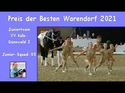 Juniorteam VV Köln-Dünnwald I - Junior-Squad 03 - Preis der Besten Warendorf 2021