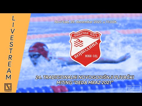 [25.12.2021.] Plivački miting "DEDA MRAZ 2021" (Full event Livestream)