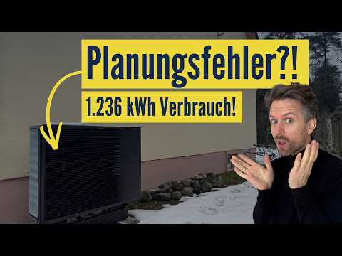 1.236 kWh im Altbau – War die 8 kW Wärmepumpe ein Fehler?