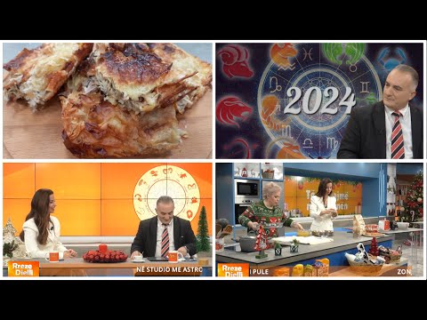 Rreze Dielli - Emisioni 20 Dhjetor 2023, Receta/ Horoskopi për Vitin 2024 nga astrologu Jorgo Pulla
