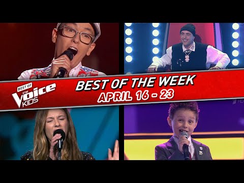 😍The BEST of the WEEK in The Voice Kids #5! | 📆April 16-23 2021