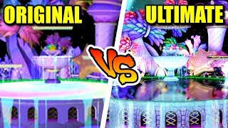 Super Smash Bros. Ultimate - Retro Stage Comparison (Switch vs GameCube)