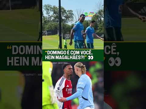 GABRIEL MAGALHÃES VAI PARAR O HAALAND MAIS UMA VEZ?! 👀🇧🇷 #shorts