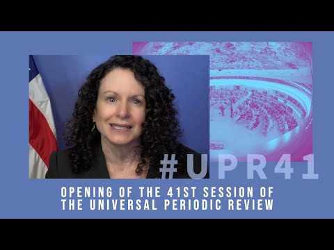 Opening of the 41st Session of the UPR