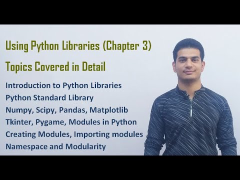 Using Python Libraries Class 12 Computer Science With Python Video 20