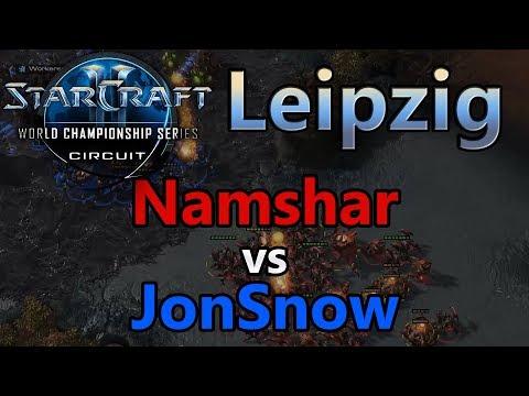 Namshar (Z) vs JonSnow (Z) | WCS Leipzig 2018 | Group Stage #2 | Group H | StarCraft II [German]