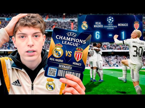VIAJO AL BERNABEU PARA VER AL REAL MADRID EN CHAMPIONS Y PASA ESTO…