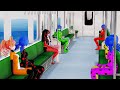 MMD Meru The Succubus X Miraculous Train Scene
