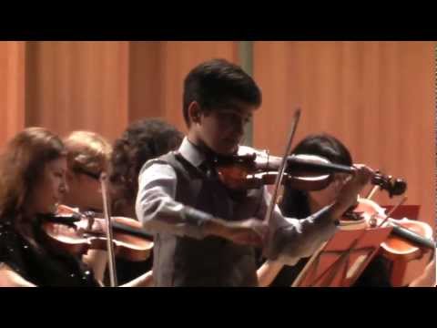 Nika Japaridze(10 years) Vivaldi Concerto a moll 1st mov.