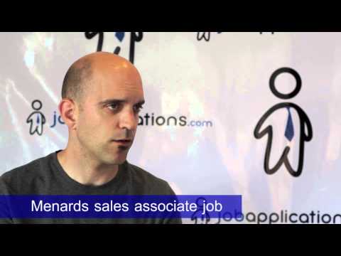 Menards Interview Sales Associate