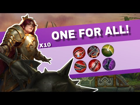 Vainglory Weapon Build Grace One-For-All - Too Many Heals & Stuns