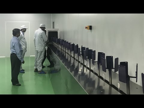 Automatic UV Paint Spray Painting Line for Plastic Parts