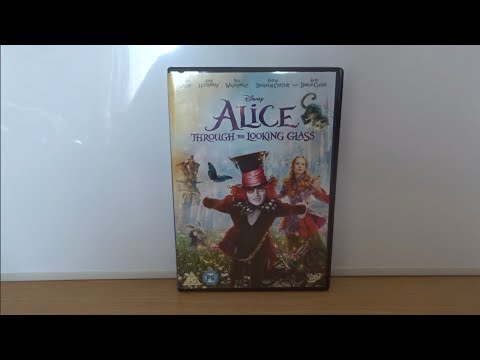 Alice Through The Looking Glass (UK) DVD Unboxing