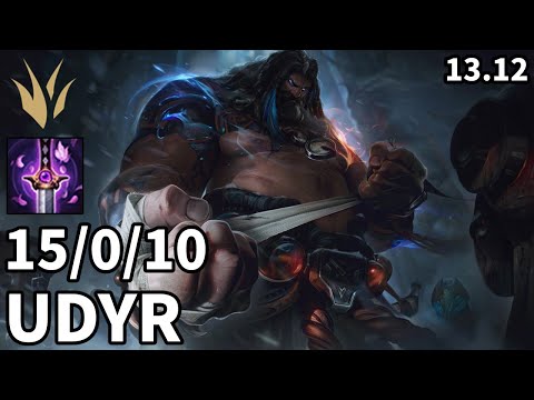 Udyr Jungle vs Kindred - EUW Master | Patch 13.12