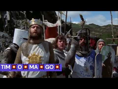 Monty python em busca do cálice sagrado (TIM O MAGO  - Coelho - Santa Granada - O guardião da ponte)
