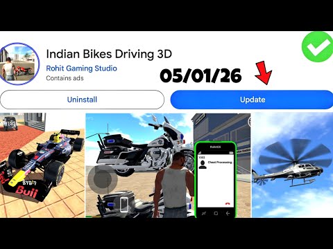 NEW UPDATE ALL INDIAN BIKE DRIVING 3D CHEAT CODE 2026 🤑 | INDIAN BIKE DRIVING 3D NEW UPDATE 