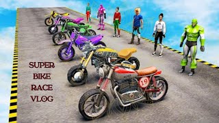 Bike race 7d game #funny #trending #viral#games#superbike #race #7dgame#clayvedio @motogp