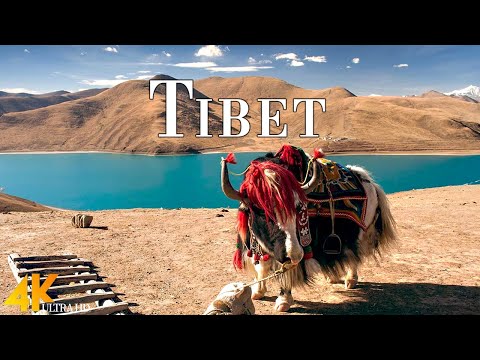 Tibet 4K Ultra HD • Stunning Footage Tibet, Scenic Relaxation Film with Calming Music.