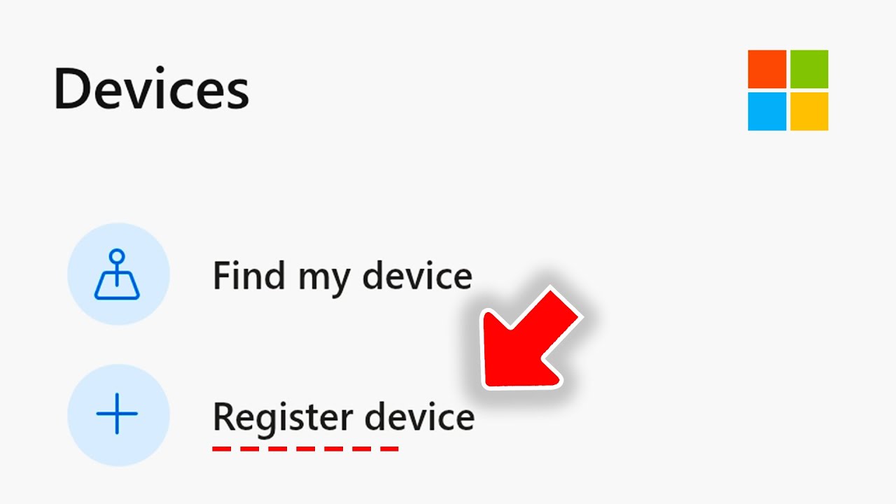 How to Register a Device in Your Microsoft Account