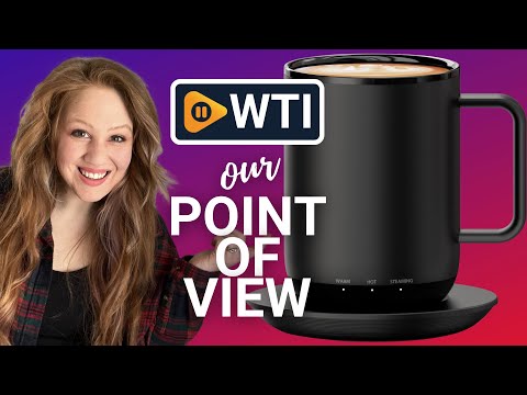 Temperature Control & Self-Heating Smart Coffee Mug with Lid - WTI product video review