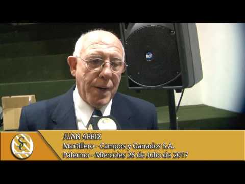 26-07-17 Nota Juan Arrix - Campos y Ganados S.A. - Palermo