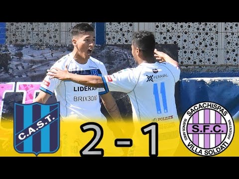 Primera B : SAN TELMO 2 - 1 SACACHISPAS | (Los Goles)