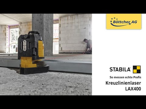 Kreuzlinienlaser Stabila LAX400 selbstnivellierend