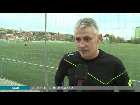 Eger SE II. – Domoszló SK 2-0  - 2017.11.13.