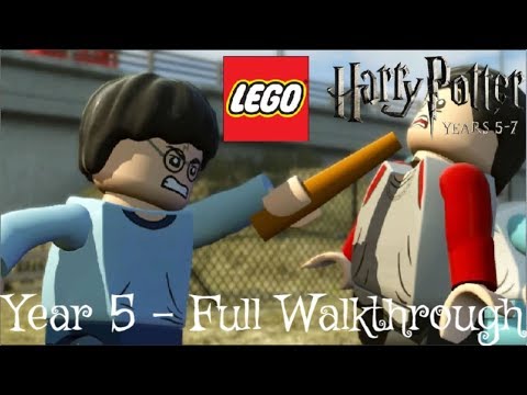 LEGO Harry Potter Years 5-7: Order of the Phoenix - Full Year 5 Walkthrough (No Commentary)